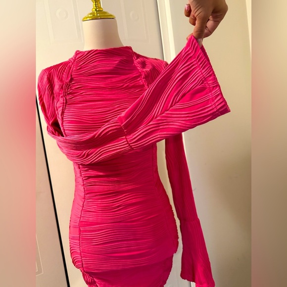 PrettyLittleThing Dresses & Skirts - NWOT Pretty Little Thing Hot Pink Body Icon Dress S